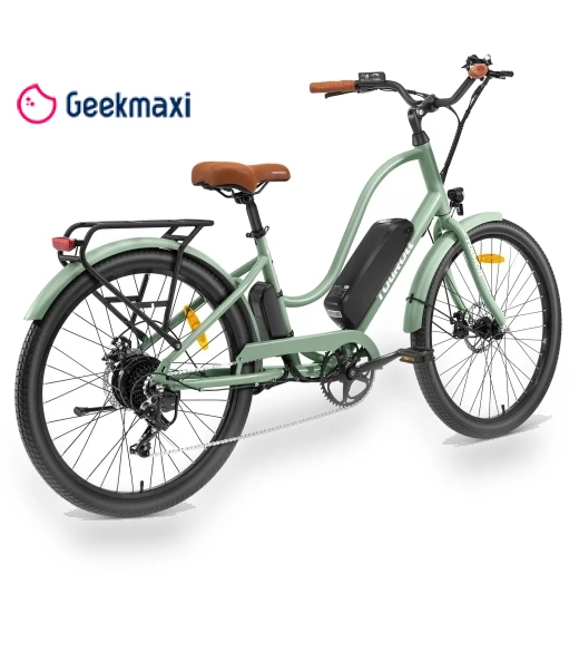 Step-through Electric Bike — Electric Self-Balancing Scooters, Touroll