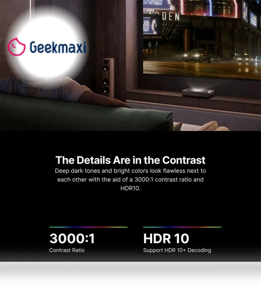 4K DLP Laser Projector — Home Theater Projectors, Formill