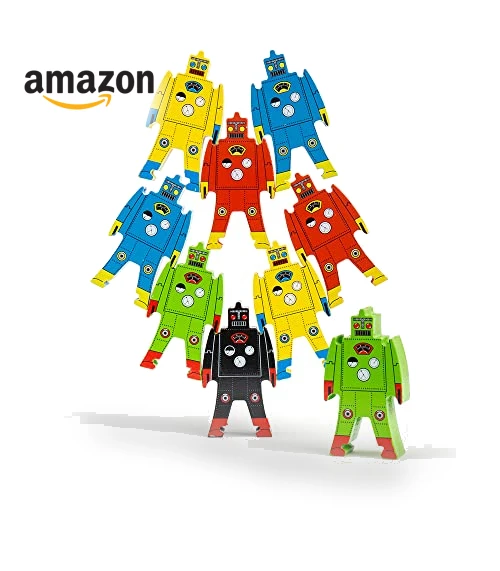 Colorful Wooden Stacking Toy for Kids — Stacking Blocks, Schylling