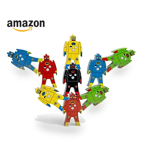 Colorful Wooden Stacking Toy for Kids — Stacking Blocks, Schylling