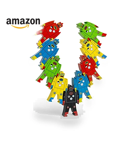 Colorful Wooden Stacking Toy for Kids — Stacking Blocks, Schylling