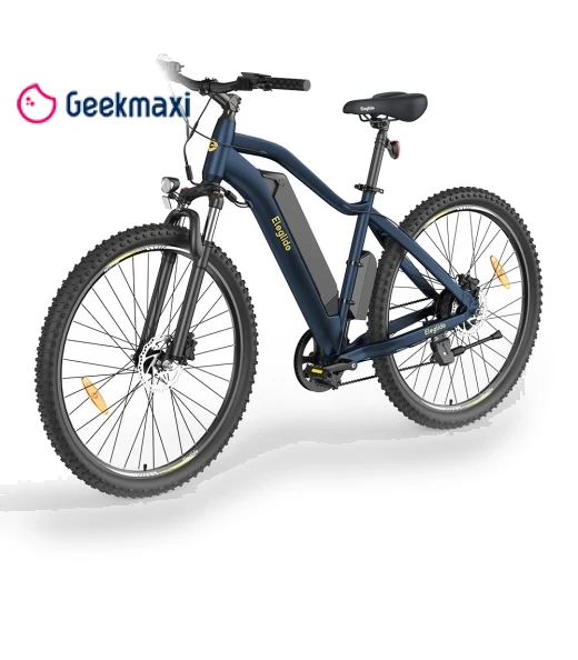 Electric Bike with Hydraulic Brake and Mountain Tires — Electric Self-Balancing Scooters, Eleglide