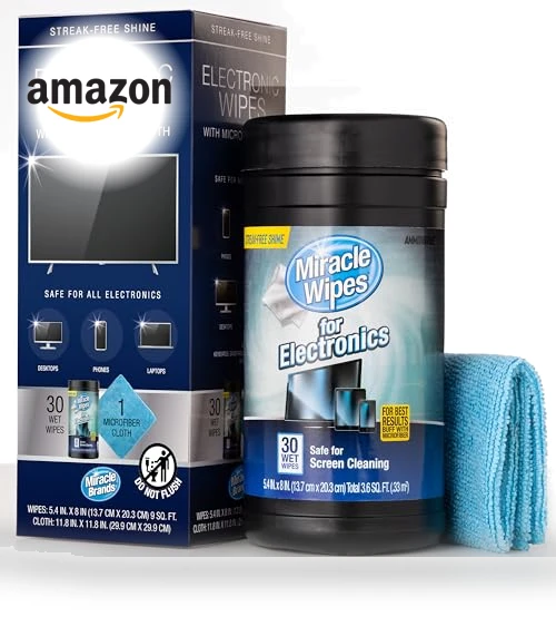 Electronics Cleaning Wipes — Cleaning & Repair, Miracle Brands