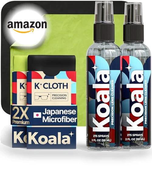 Eyeglass Lens Cleaner Spray Kit — Glass, Koala Lifestyle