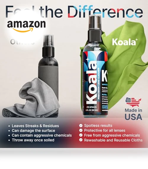 Eyeglass Lens Cleaner Spray Kit — Glass, Koala Lifestyle