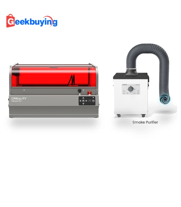 Falcon2 Pro Laser Engraver with Smoke Purifier — Engraving Equipment & Accessories, Creality