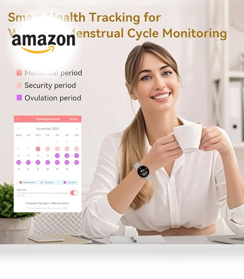 Fitness Tracker with Heart Rate & SpO2 Monitor — Smartwatches