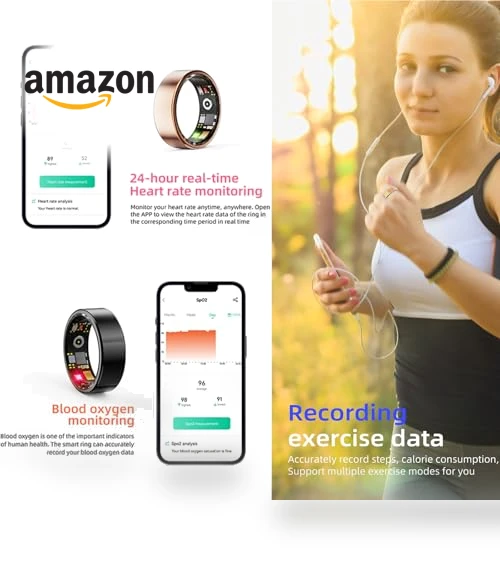 Fitness Tracking Smart Ring — Smart Rings, HitTopss