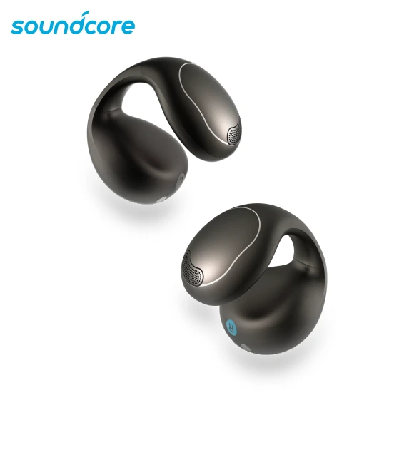 Flexible and Comfortable Clip-On Earbuds — In-Ear Headphones, Soundcore