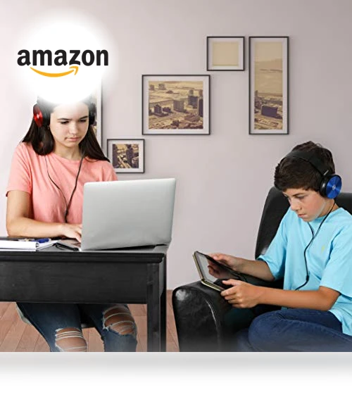 Kids Headphones Bulk 5 Pack — In-Ear Headphones, Sonitum