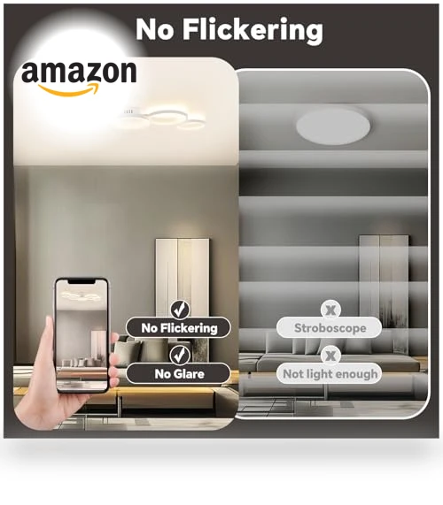 LED Smart Ceiling Light Dimmable — Overhead Lighting, SKY ANGLE