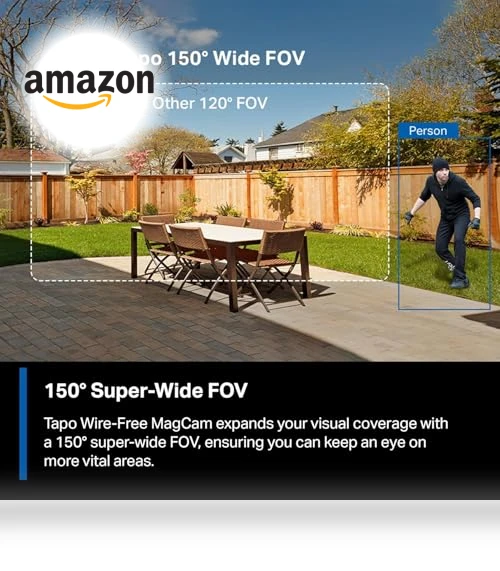 MagCam Outdoor Security Camera — Smart Home Security, TP-Link