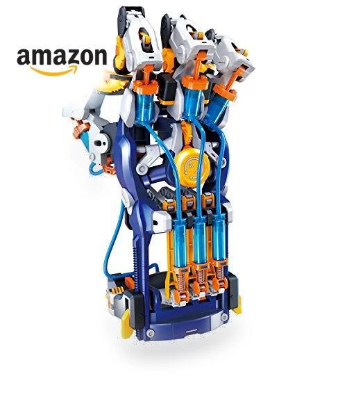 Mega Cyborg Hand STEM Experiment Kit — Mechanical Construction Kits, Thames & Kosmos