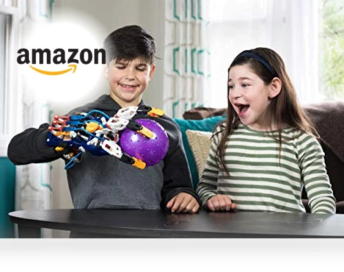 Mega Cyborg Hand STEM Experiment Kit — Mechanical Construction Kits, Thames & Kosmos
