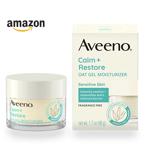 Oat Gel Facial Moisturizer for Sensitive Skin — Beauty & Personal Care, Aveeno