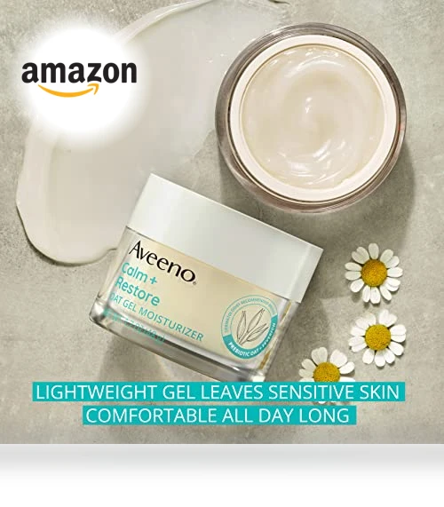 Oat Gel Facial Moisturizer for Sensitive Skin — Beauty & Personal Care, Aveeno