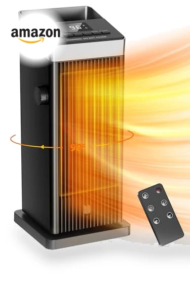 Portable Ceramic Electric Heater — Portable Heating Solutions, BREEZOME