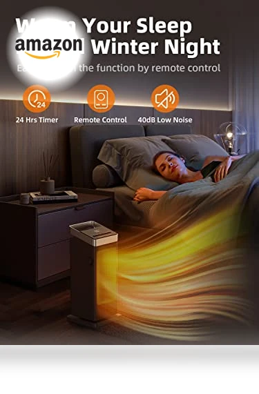 Portable Ceramic Electric Heater — Portable Heating Solutions, BREEZOME