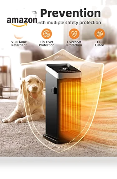 Portable Ceramic Electric Heater — Portable Heating Solutions, BREEZOME