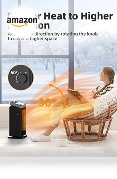 Portable Ceramic Electric Heater — Portable Heating Solutions, BREEZOME