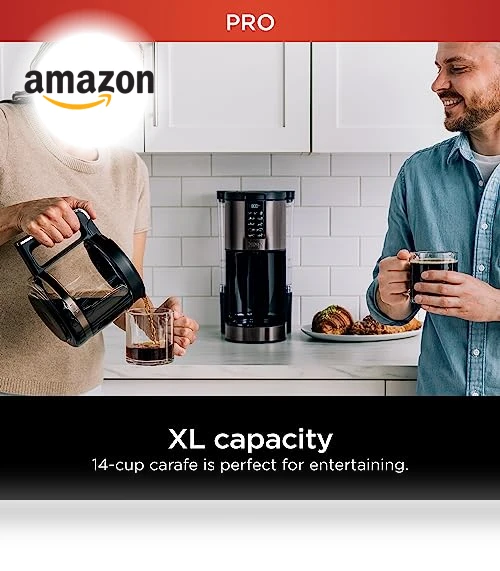 Programmable XL 14-Cup Coffee Maker PRO — Coffee & Espresso Combos, Ninja