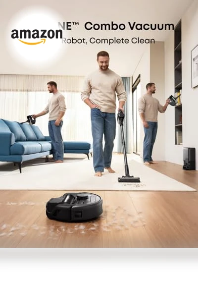 Robot Vacuum 3-in-1 Combo — Smart Cleaning Robots, eufy