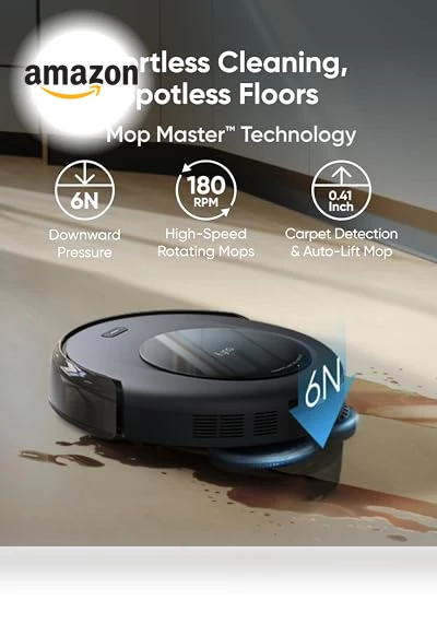 Robot Vacuum and Mop Combo — Smart Cleaning Robots, eufy