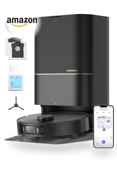 Robot Vacuum with Detachable & Liftable Mop — Smart Cleaning Robots, Dreame