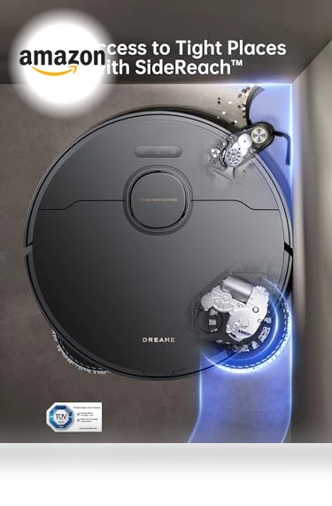 Robot Vacuum with Detachable & Liftable Mop — Smart Cleaning Robots, Dreame