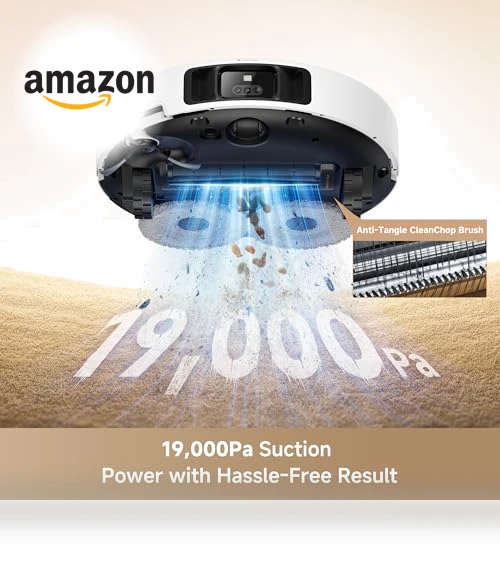 Robot Vacuum with Removable & Liftable Mop — Smart Cleaning Robots, MOVA