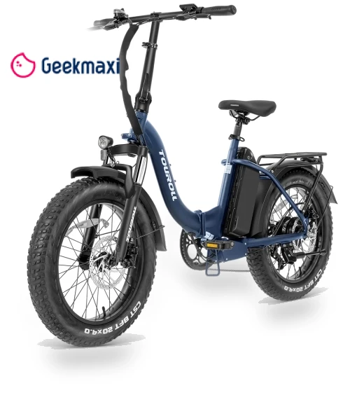 Foldable Step-through Electric Bike — Electric Self-Balancing Scooters, Touroll