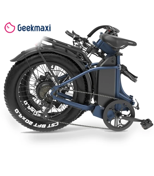 Foldable Step-through Electric Bike — Electric Self-Balancing Scooters, Touroll