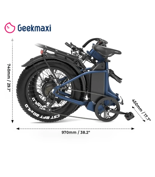 Foldable Step-through Electric Bike — Electric Self-Balancing Scooters, Touroll