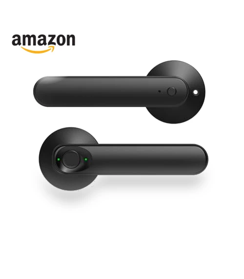 Smart Door Lock with Fingerprint, APP Control, and Key — Keyless Entry, Kadonio