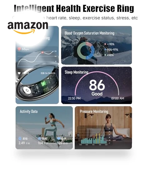 Smart Fitness Tracker Ring — Smart Rings, Qjijolz
