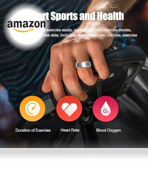 Smart Fitness Tracker Ring — Smart Rings, Qjijolz