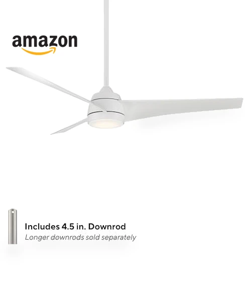 Smart Home Ceiling Fan with LED Light Kit — Ceiling Fan Wall Controls, WAC Lighting