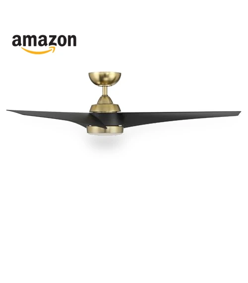 Smart Home Ceiling Fan with LED Light Kit — Ceiling Fan Wall Controls, WAC Lighting