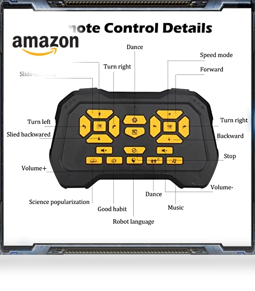 Smart Programmable Robot with Gesture Sensing — Interactive Figures & Robots, NAN-FTIAN
