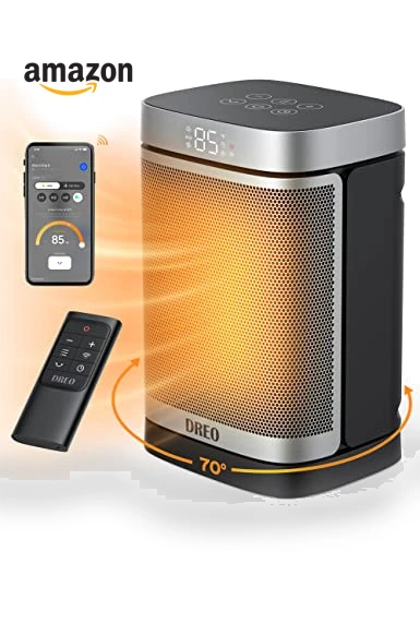 Smart Space Heater with WiFi, Alexa & Google Assistant — Portable Heating Solutions, Dreo
