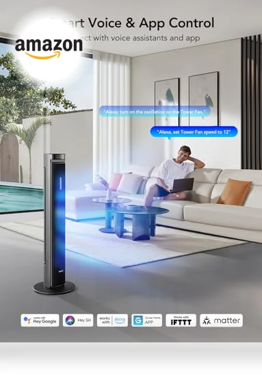 Smart Tower Fan — Ceiling Fans, GoveeLife