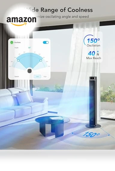 Smart Tower Fan — Ceiling Fans, GoveeLife