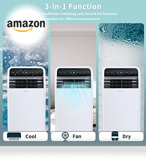 Smart Wi-Fi Portable Air Conditioner — Air Moisture Control, Shinco