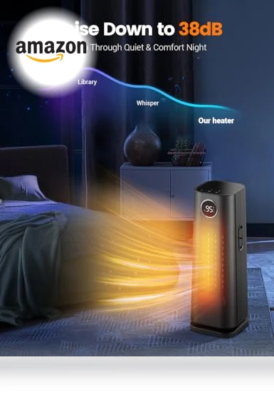 Space Heater for Indoor Use — Portable Heating Solutions, Sunnote