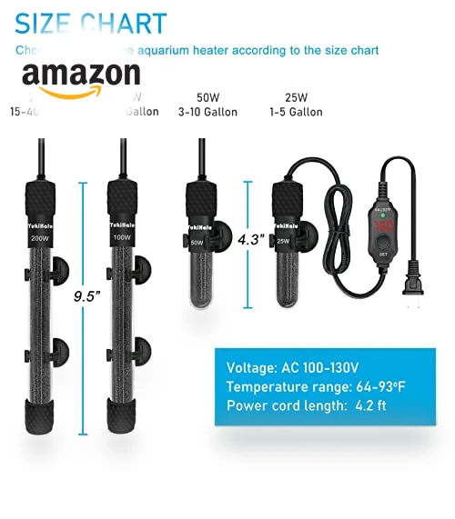 Submersible Aquarium Heater — Heaters & Chillers, YukiHalu