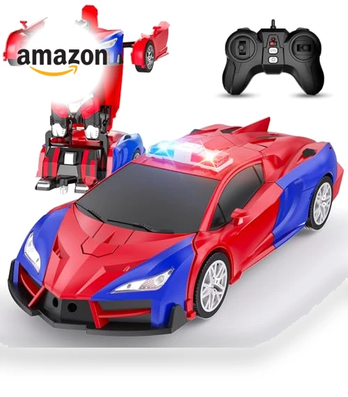 Transforming Remote Control Car and Robot — Interactive Figures & Robots, CEGOUFUN