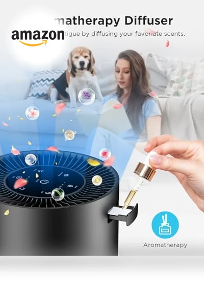 True HEPA Air Purifier for Large Rooms — Activated Carbon Air Purifiers, Mooka