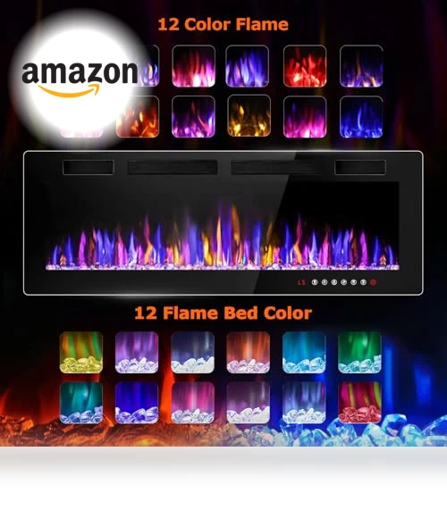 Ultra-Thin Electric Fireplace Heater — Electric Heating Solutions, VENDORZ