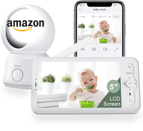 Video Baby Monitor with Camera and Audio — Baby Monitors, ARENTI