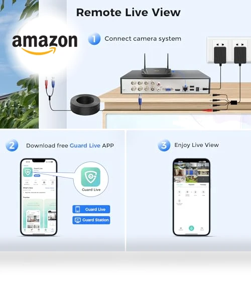 Wired Security Camera System with Audio — Security Cameras, Hiseeu